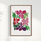Abstrato Floral II por Aquarelando