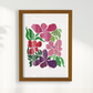 Abstrato Floral II por Aquarelando