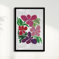 Abstrato Floral II por Aquarelando