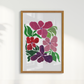 Abstrato Floral II por Aquarelando