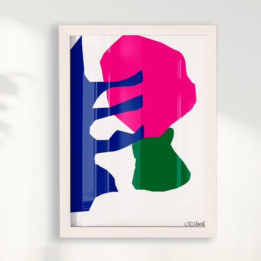 Quadro Um coração sendo engolido  por Lydianne Carney