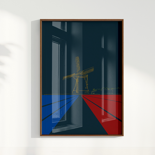 Quadro Amsterdã João de Rossi