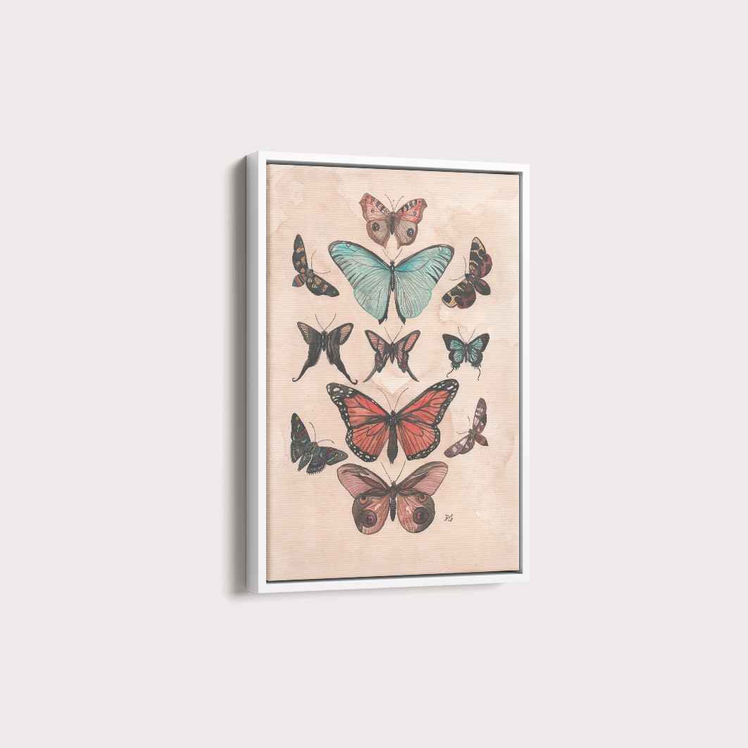 Quadro Aquarelando 1 por Rayana Karoline