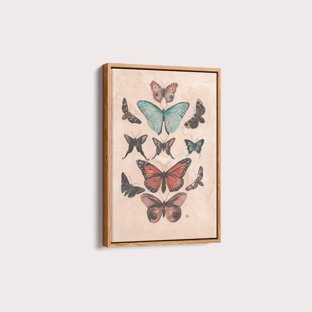 Quadro Aquarelando 1 por Rayana Karoline