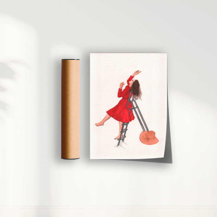 Quadro Aquarelando 10 por Rayana Karoline