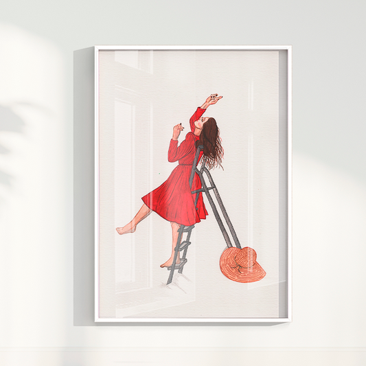 Quadro Aquarelando 10 por Rayana Karoline
