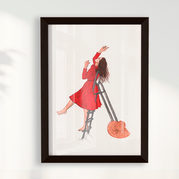 Quadro Aquarelando 10 por Rayana Karoline