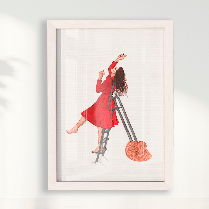 Quadro Aquarelando 10 por Rayana Karoline