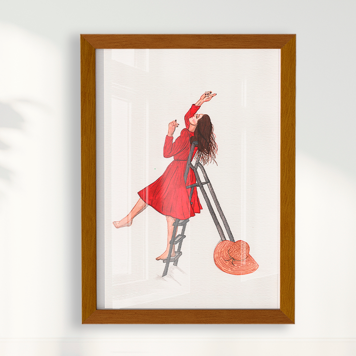 Quadro Aquarelando 10 por Rayana Karoline
