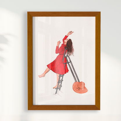 Quadro Aquarelando 10 por Rayana Karoline