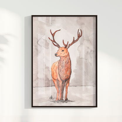Quadro aquarelando 11 por Rayana Karoline