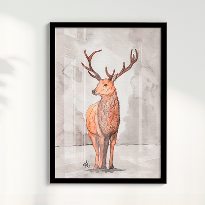 Quadro aquarelando 11 por Rayana Karoline