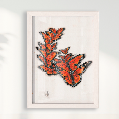 Quadro Aquarelando 16 por Rayana Karoline