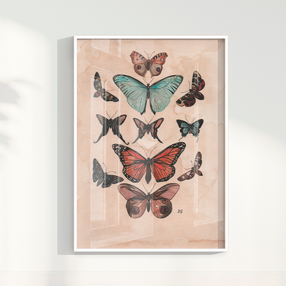 Quadro Aquarelando 1 por Rayana Karoline