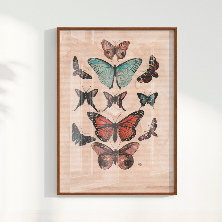 Quadro Aquarelando 1 por Rayana Karoline