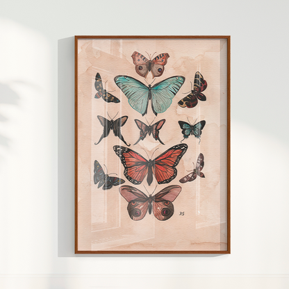 Quadro Aquarelando 1 por Rayana Karoline