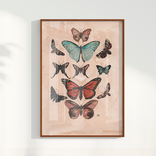 Quadro Aquarelando 1 por Rayana Karoline