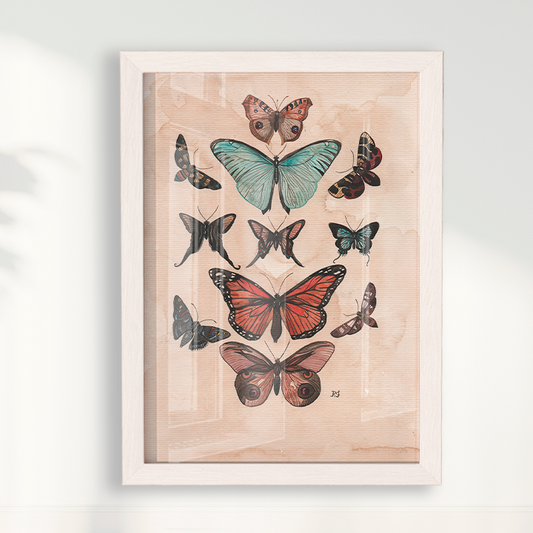 Quadro Aquarelando 1 por Rayana Karoline