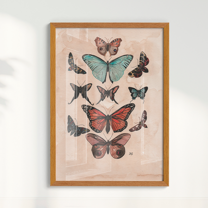 Quadro Aquarelando 1 por Rayana Karoline