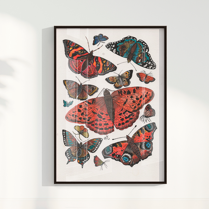 Quadro Aquarelando 2 por Rayana Karoline