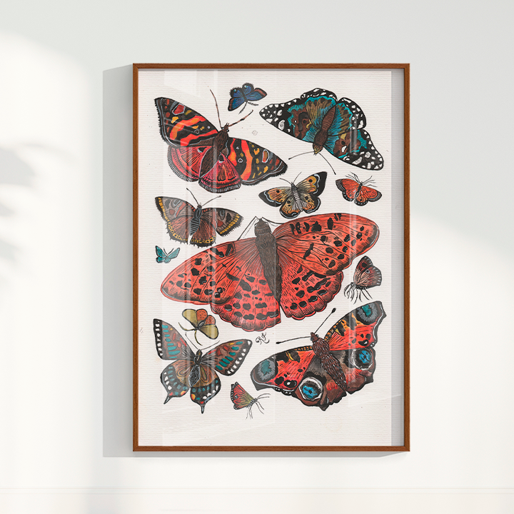 Quadro Aquarelando 2 por Rayana Karoline