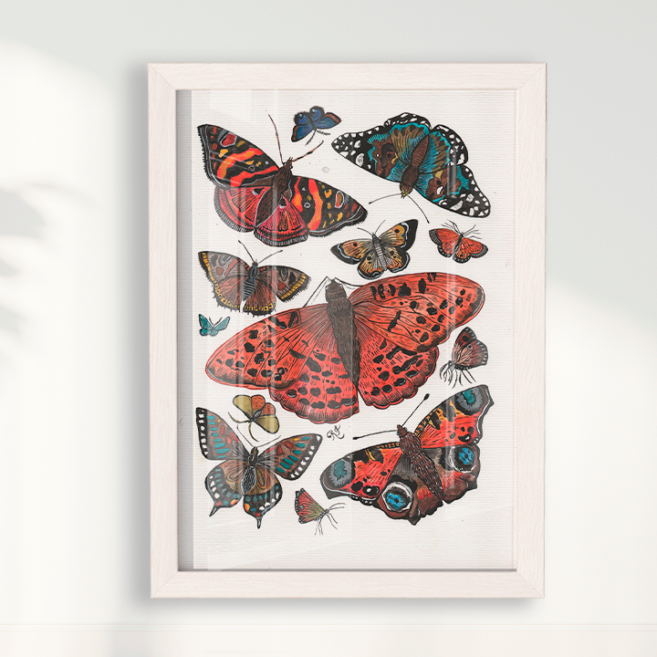 Quadro Aquarelando 2 por Rayana Karoline