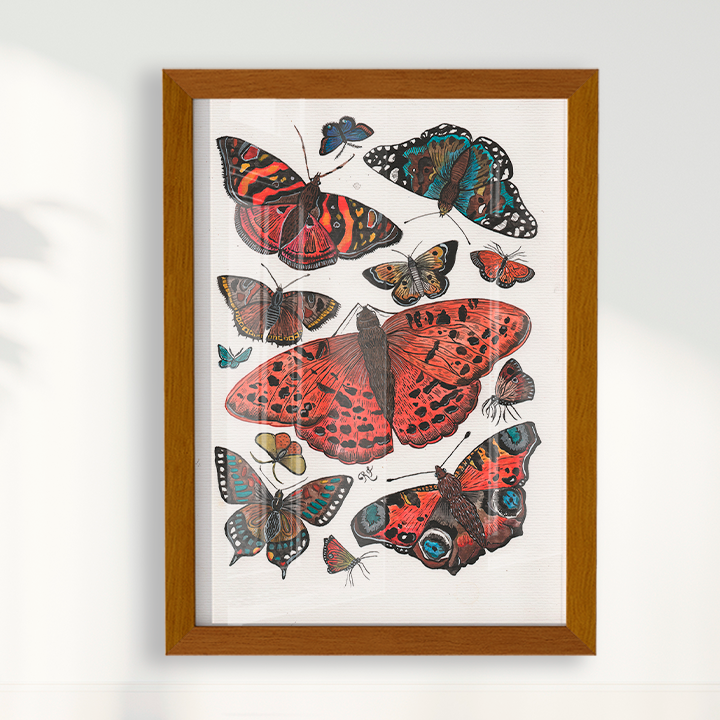 Quadro Aquarelando 2 por Rayana Karoline