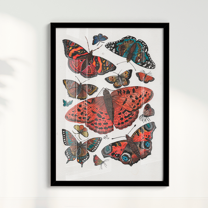 Quadro Aquarelando 2 por Rayana Karoline