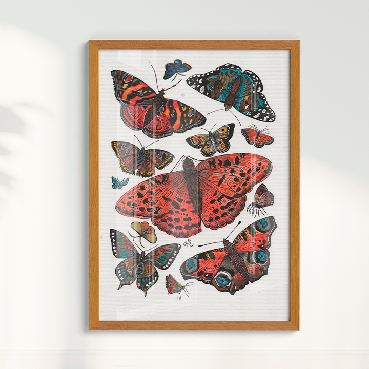 Quadro Aquarelando 2 por Rayana Karoline