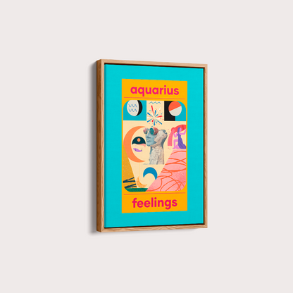 Quadro Signos - Aquarius por Joana Petribú