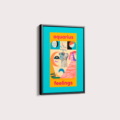 Quadro Signos - Aquarius por Joana Petribú