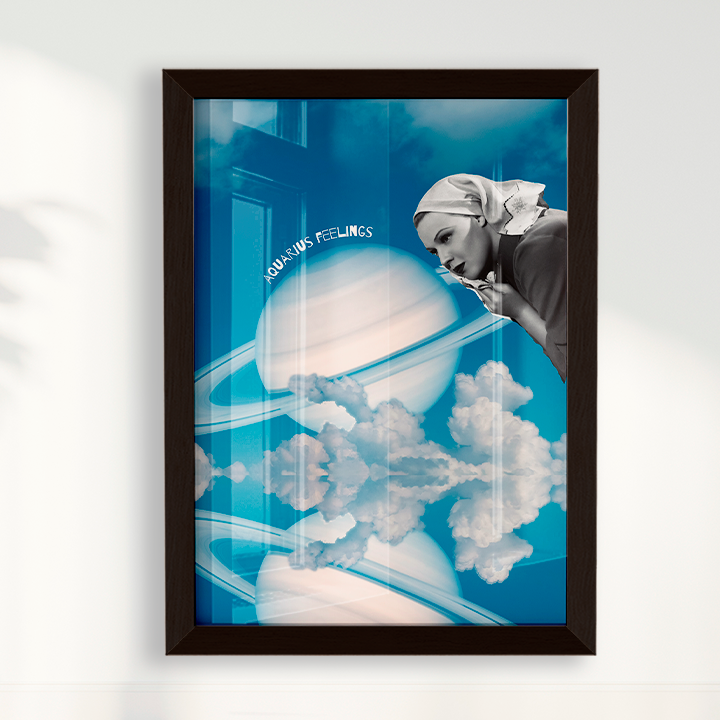 Quadro Signos - Aquarius Feelings Joana Petribú