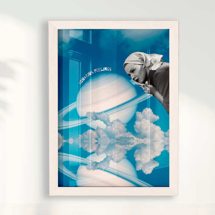 Quadro Signos - Aquarius Feelings Joana Petribú