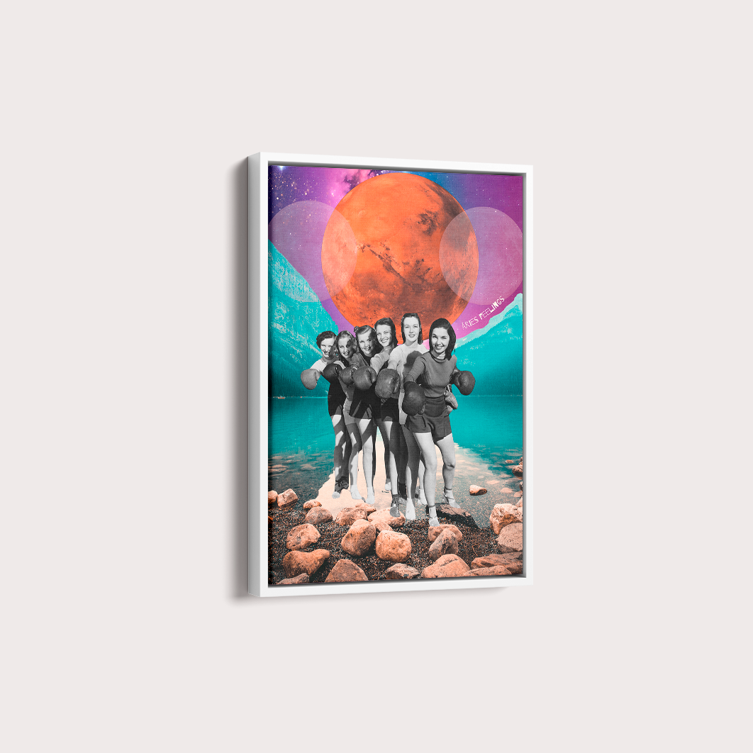 Quadro Signos - Áries Feelings por Joana Petribú