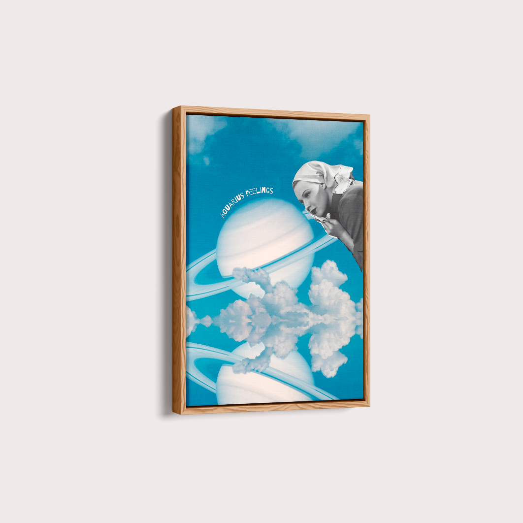 Quadro Signos - Aquarius Feelings Joana Petribú