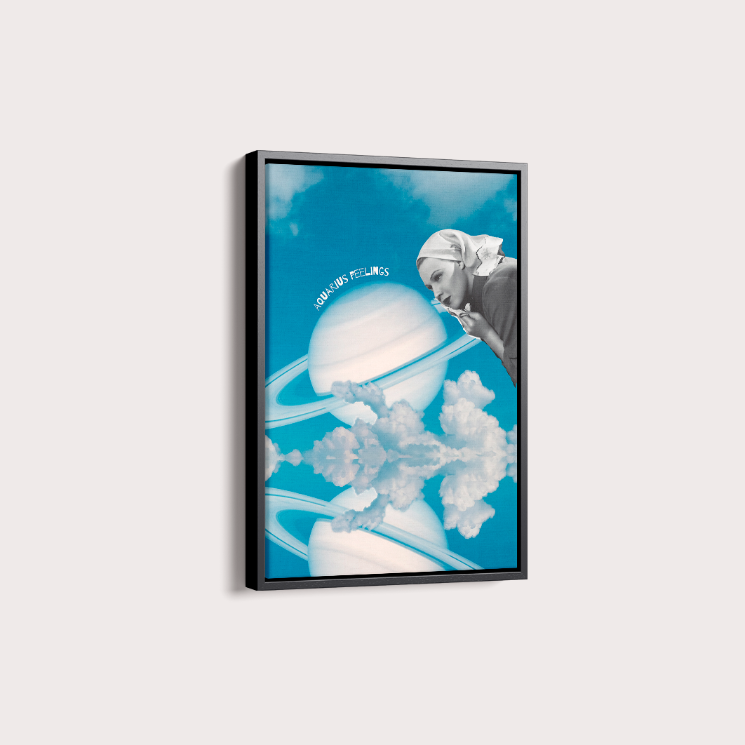 Quadro Signos - Aquarius Feelings Joana Petribú
