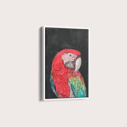 Quadro Arara por aquarelando