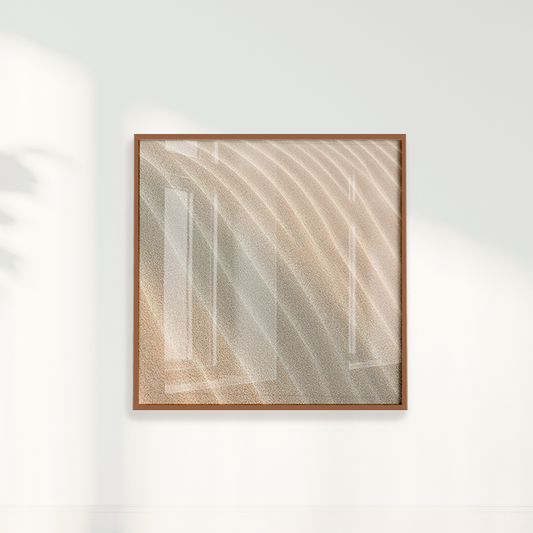 Quadro textura Areia