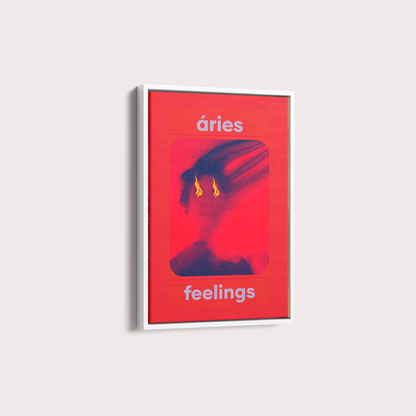 Quadro Signos - Aries Feelings por Joana Petribú