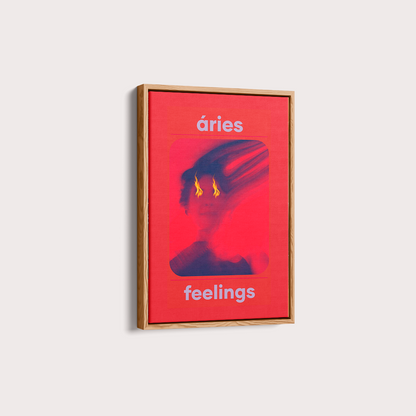 Quadro Signos - Aries Feelings por Joana Petribú