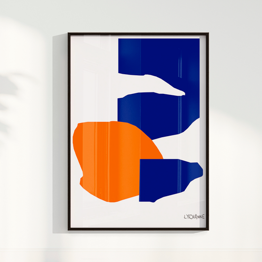 Azul Laranja