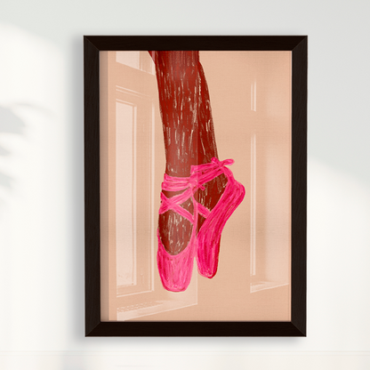 Quadro Ballet Shoes por Mário Soares