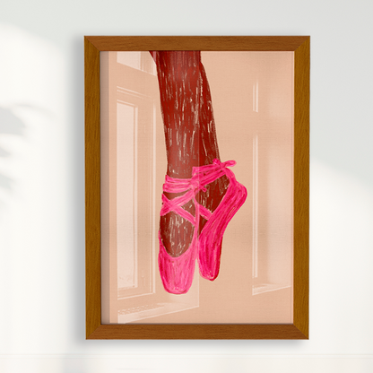 Quadro Ballet Shoes por Mário Soares