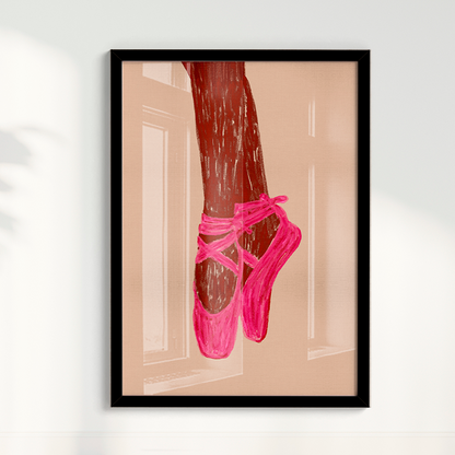 Quadro Ballet Shoes por Mário Soares