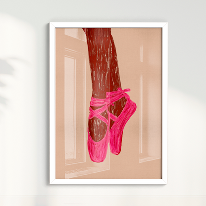Quadro Ballet Shoes por Mário Soares