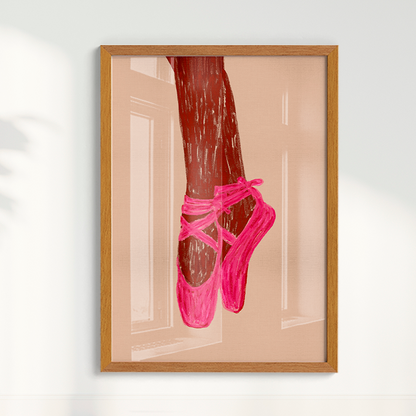 Quadro Ballet Shoes por Mário Soares