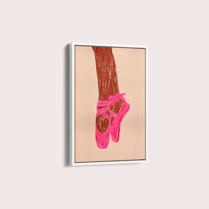 Quadro Ballet Shoes por Mário Soares