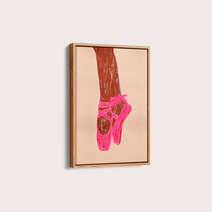 Quadro Ballet Shoes por Mário Soares