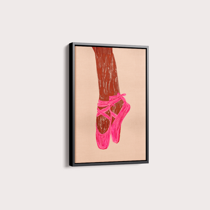 Quadro Ballet Shoes por Mário Soares