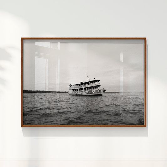 Quadro Barco Antigo por Angus Waddacor-McConill